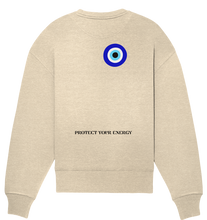 Lade das Bild in den Galerie-Viewer, &quot;PROTECT YOUR ENERGY&quot; - Organic Oversize Sweatshirt
