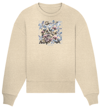 Lade das Bild in den Galerie-Viewer, &quot;FLOWER GARDEN&quot; - Organic Oversize Sweatshirt
